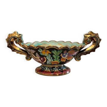 Large vintage ceramic bowl / centrepiece - Cerdazur Monaco