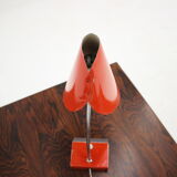 Mid-Century Red Table Lamp, Josef Hurka, 1950s