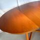 Scandinavian vintage extendable round table