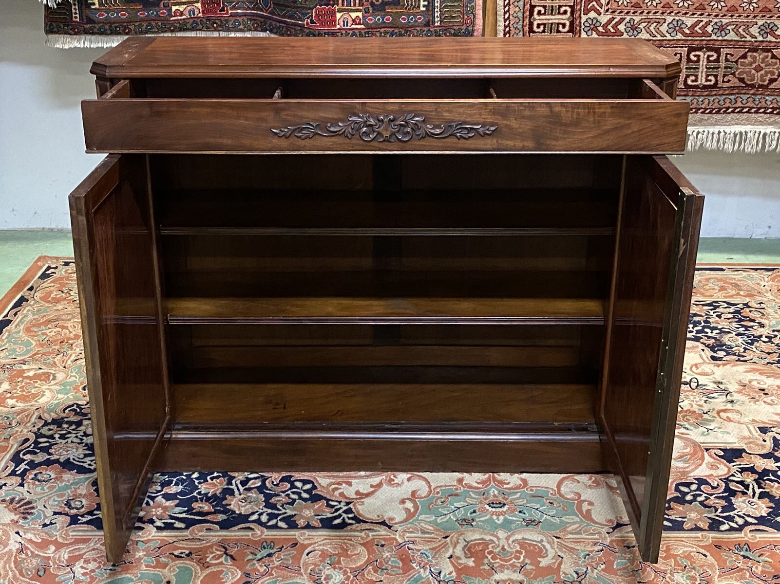 Buffet Napoleon III in mahogany - 19th