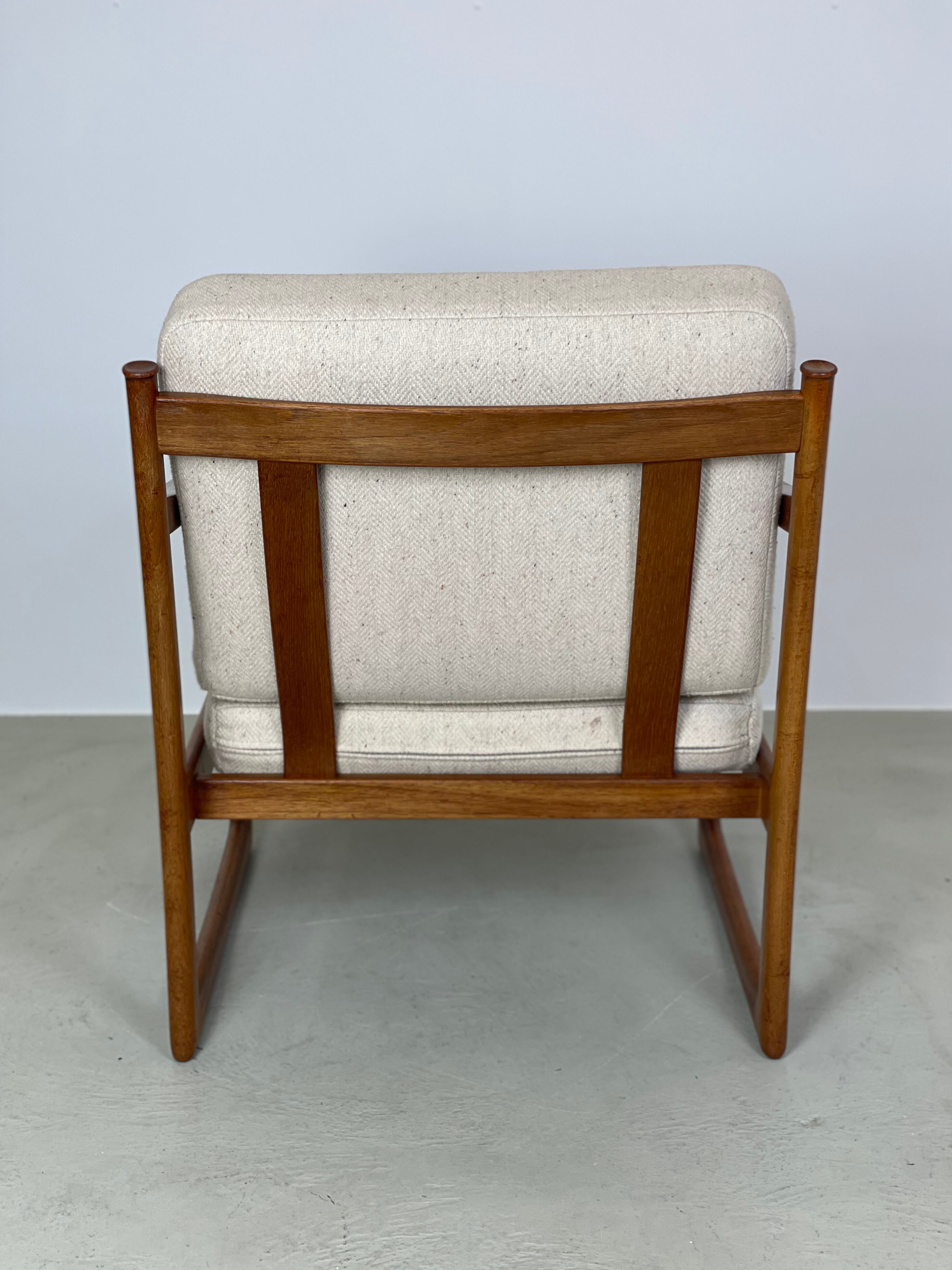 Danish FD 130 teak armchair by Peter Hvidt & Orla Mølgaard-Nielsen for France & Søn, 1960