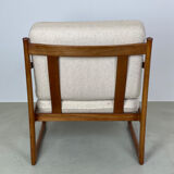 Danish FD 130 teak armchair by Peter Hvidt & Orla Mølgaard-Nielsen for France & Søn, 1960