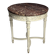 Table de café guéridon en marbre rouge du 19ème siècle