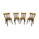 Set of 4 chairs baumann 1981