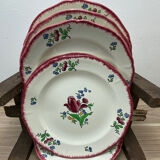 Old porcelain plates from Giens