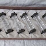6 Crystal Knife Rests