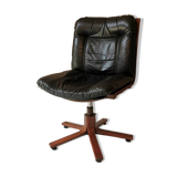 Leather armchair