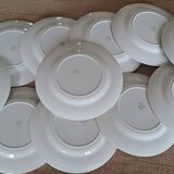 Old dessert or starter plates Gien