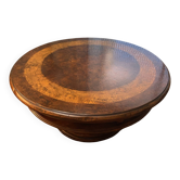 Table basse ronde en bois – style classique