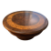 Round wooden coffee table – classic style