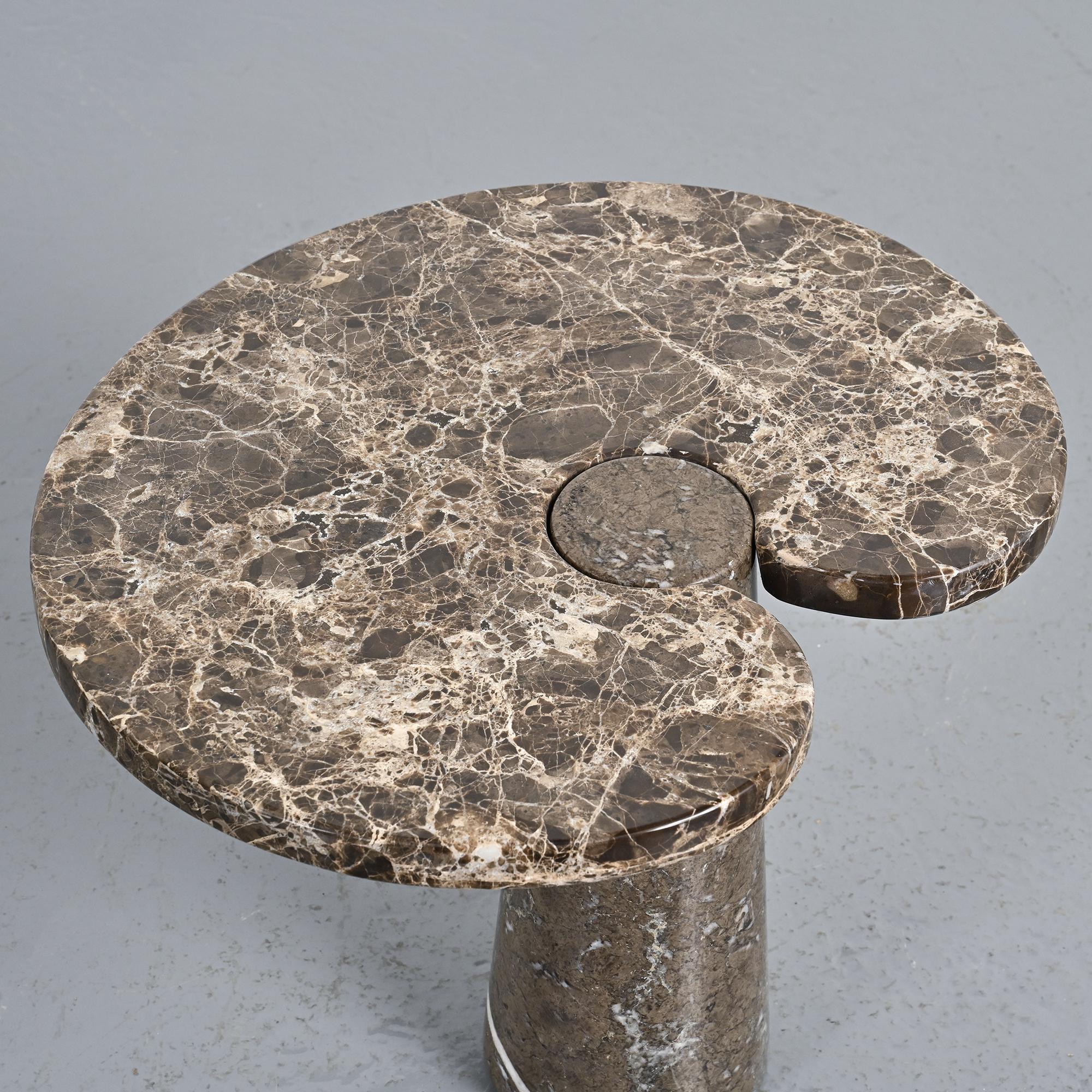 Table basse Eros par Angelo Mangiarotti, Skipper, circa 1975