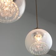 Suspension en verre de Murano