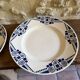 Assiettes plates Moulin Des Loups art déco