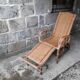 Rattan long chair