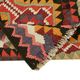 Turkish Handwoven Vintage Herki Kilim 88 cm x 336 cm