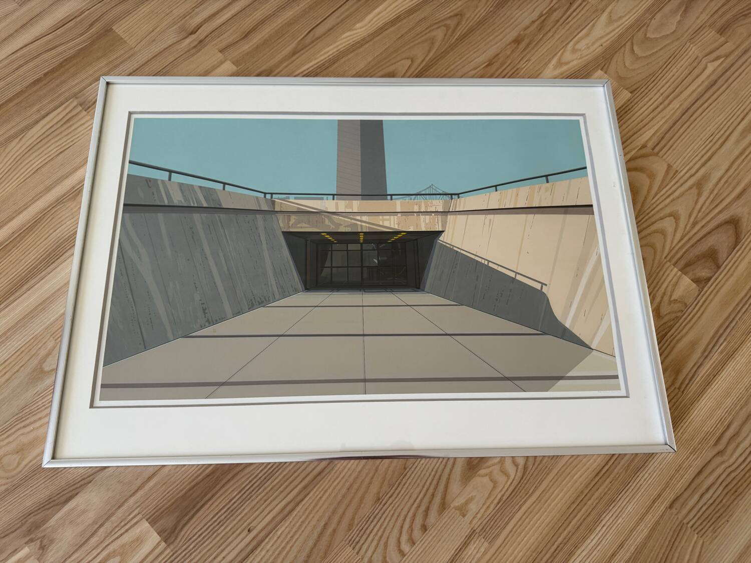 Richard Estes, Arche Saint-Louis, 1972