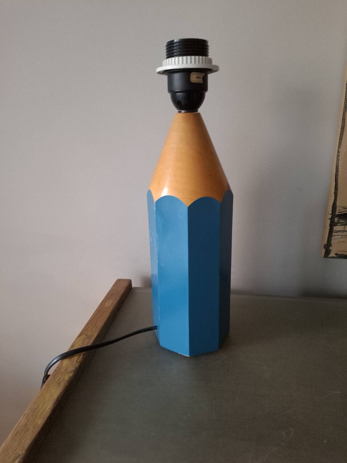 Vintage 80'S pencil lamp