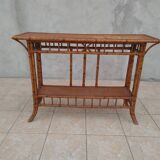 Rattan console