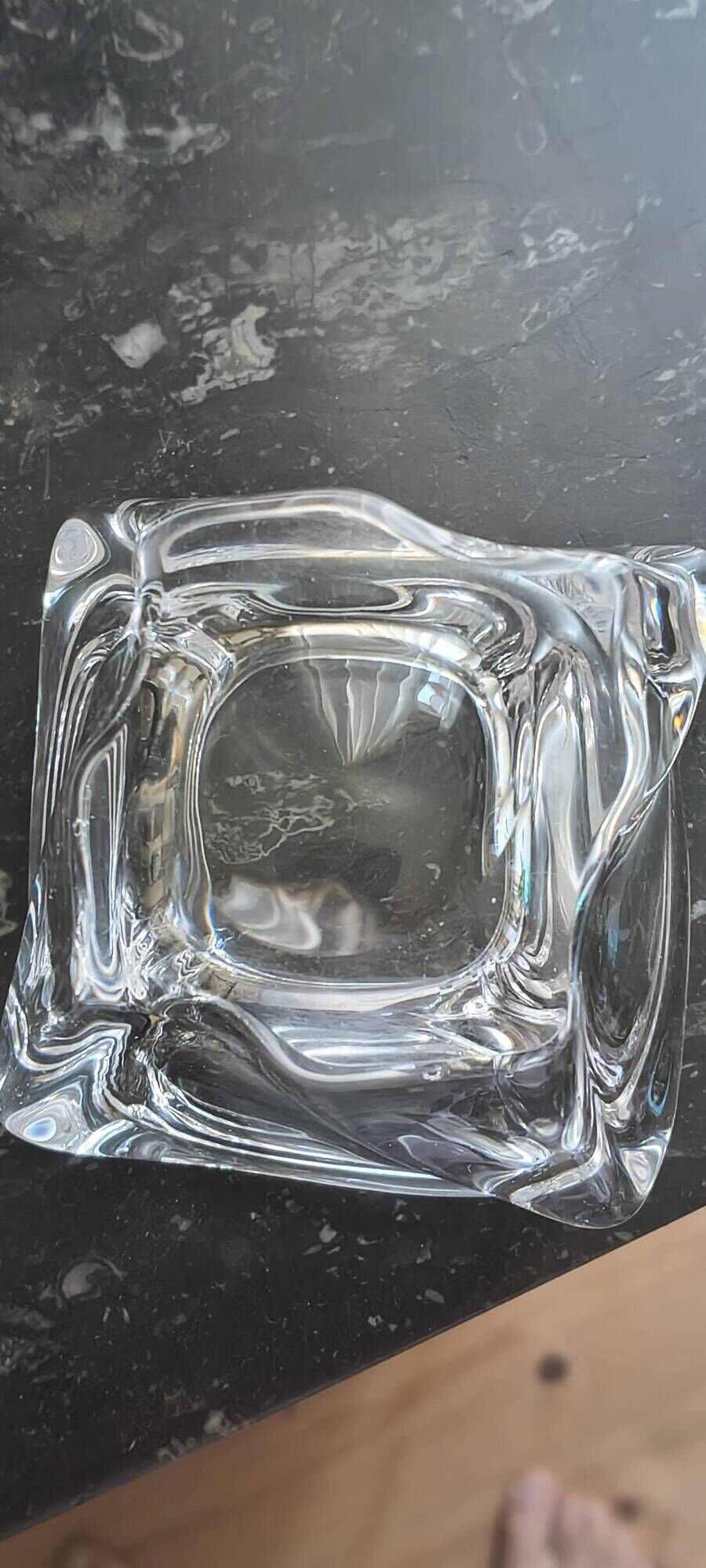 Cendrier cristal Daum France