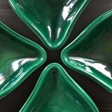 Set of 4 green cups
