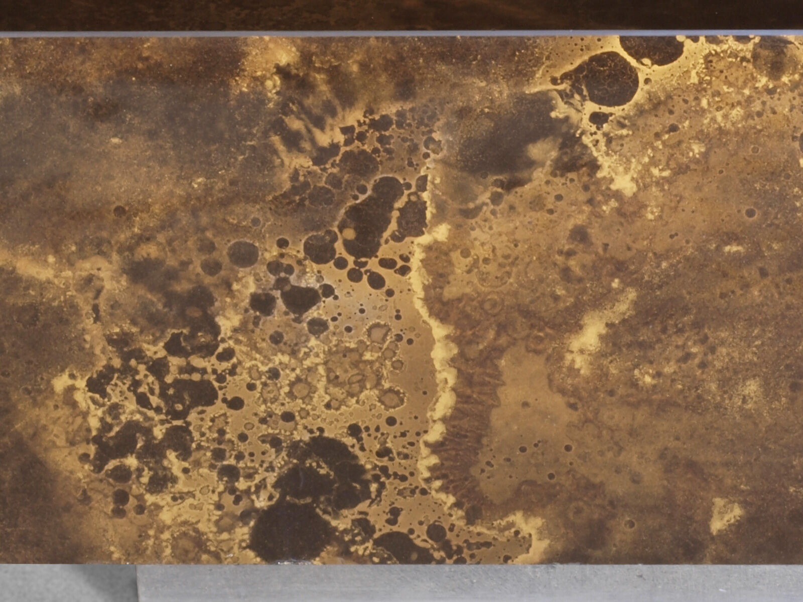 Set of low tables solar flare pattern by Guy Lefevre for Roset line