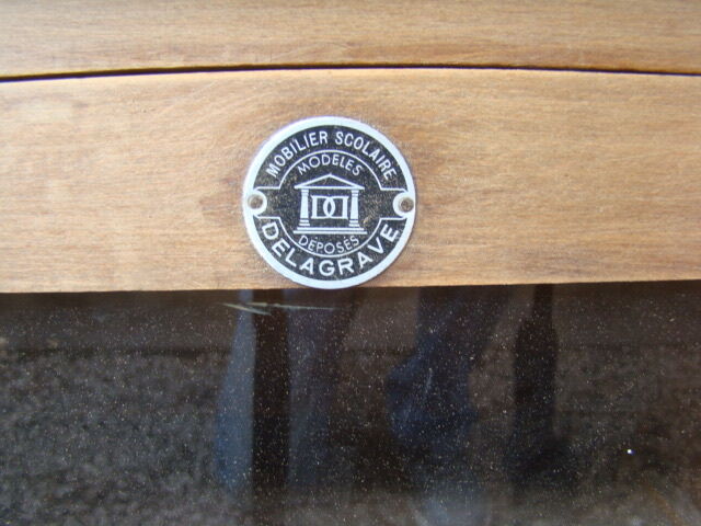 Old Delagrave school cabinet