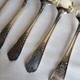 12 Small Silver-Plated Metal Spoons Guildar Silversmith