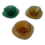 3 vereco coffee cups