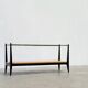 Italian glass coffee table