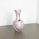 Extra Large Vintage Yellow Opaline Florence Vase Design 1970s, Italie