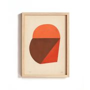 Collage sur papier ancien "Jac" signé Eawy