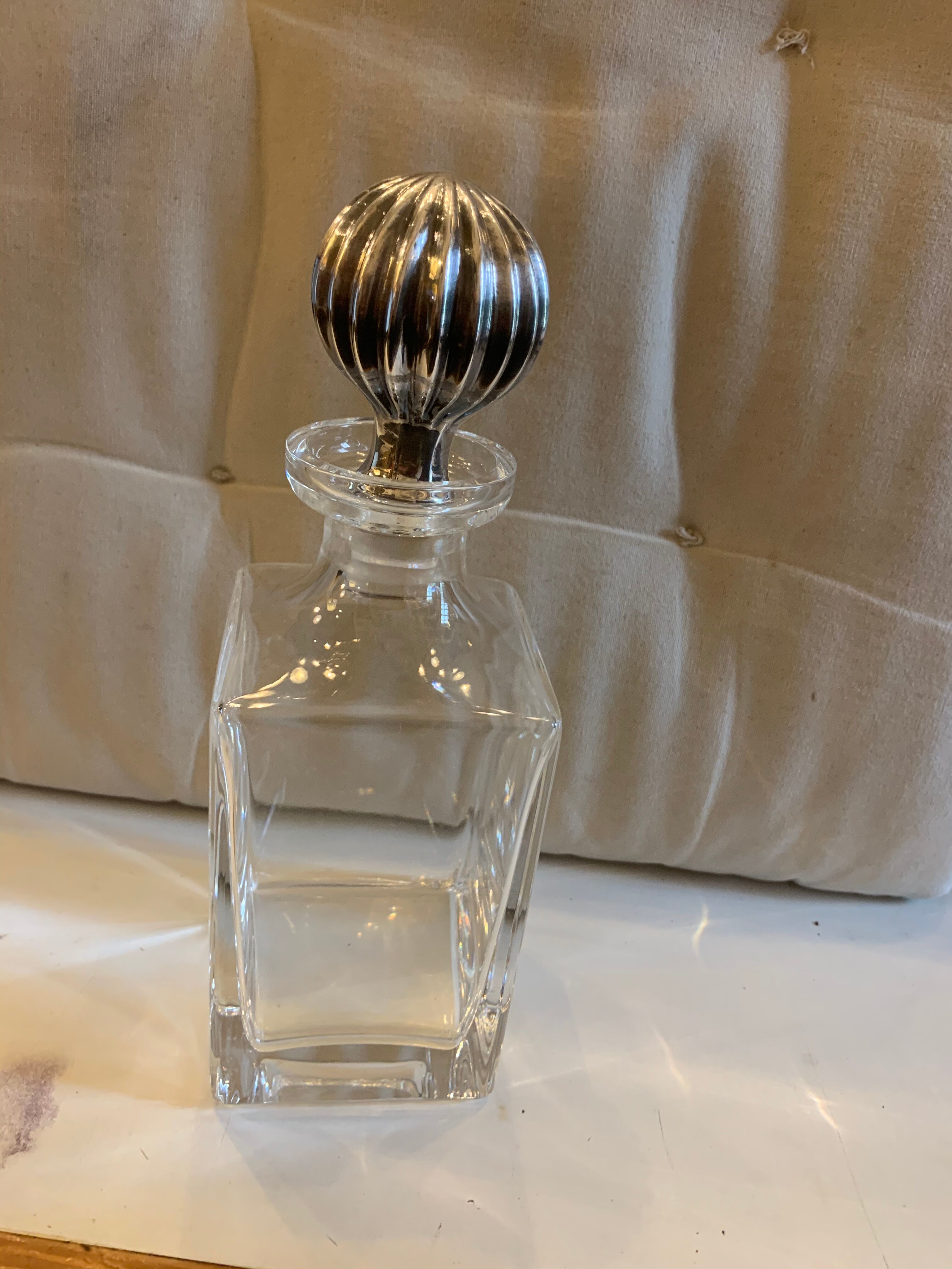 Crystal whisky carafe