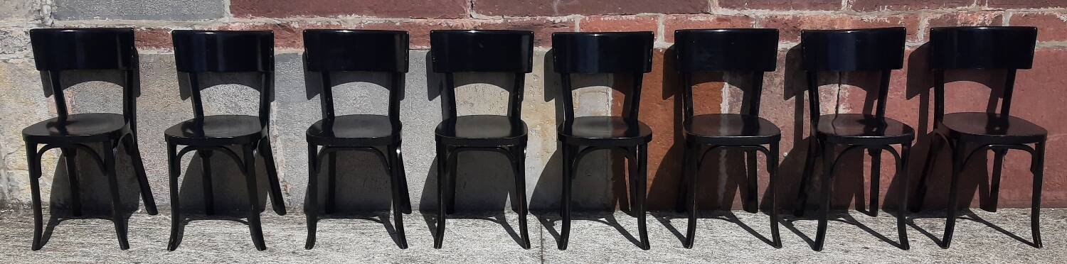 Baumann bistro chairs (Set of 8)