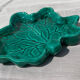 Vallauris leaf-shaped slip cup