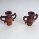 Set of 2 Spanish Brutalist vases