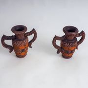 Set of 2 Spanish Brutalist vases