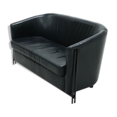 Leather club sofa 1990s