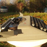 Hermes Baby typewriter with bag