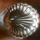 Dish scallops in silver metal