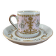Genuine ITALY porcelain cup and saucer