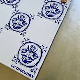 Gas stove protectors / large vintage enamel trivet The Creuset