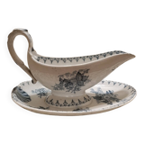 Sarreguemines Flore Sauceboat
