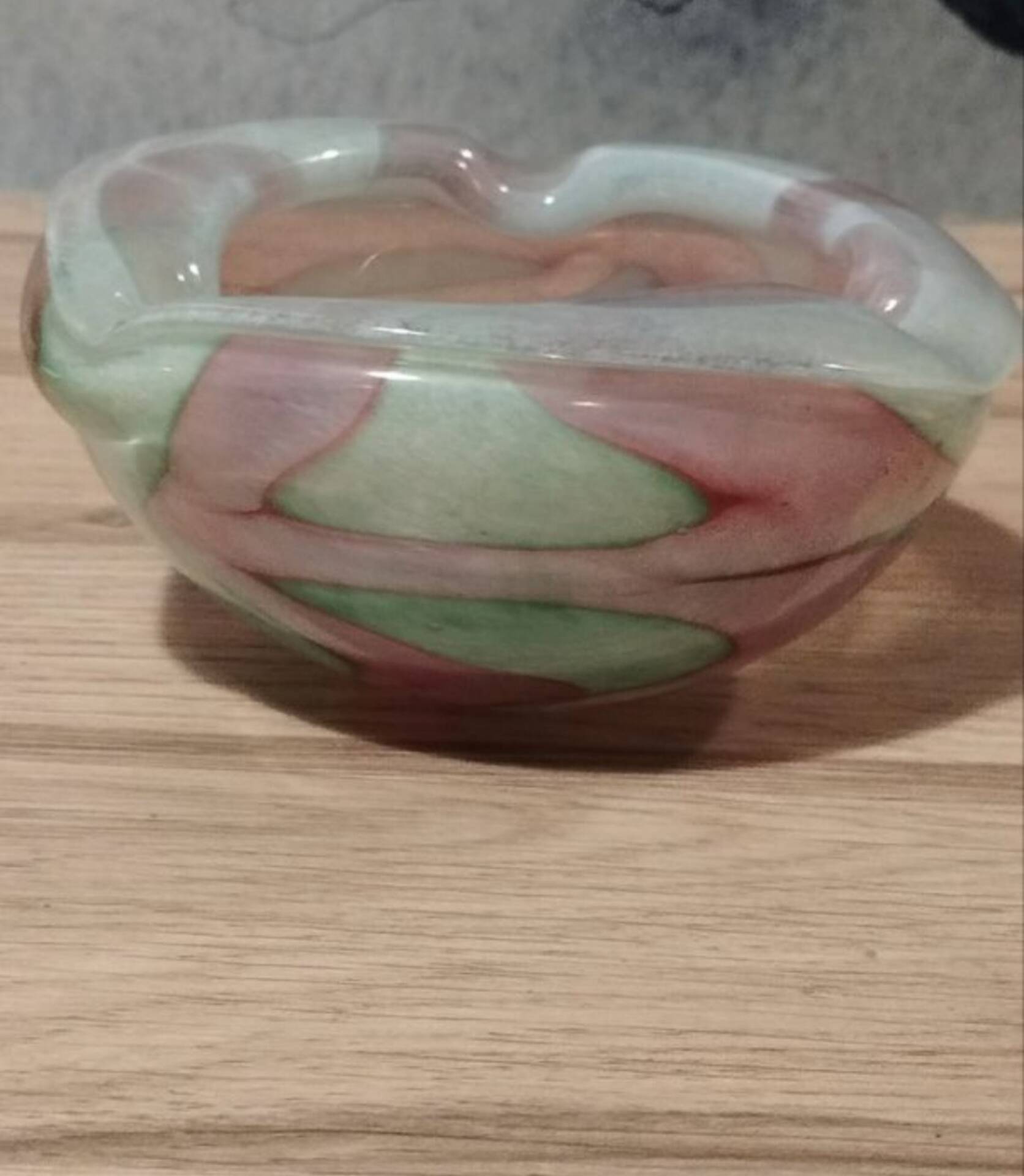 Blown glass catchall