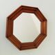 Vintage octagonal mirror 30*30cm