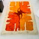 2x3 wool rug by Hojer Eksport Wilton, Joker model, Denmark 70s