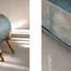 Mid-Century Modern Italian Turquoise Streamline Wood Sideboard, 1960s