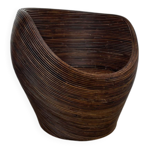 Fauteuil lounge vintage - italien