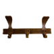 Bruno Paul art deco wall coat rack for Deutsche Werkstätte Hellerau