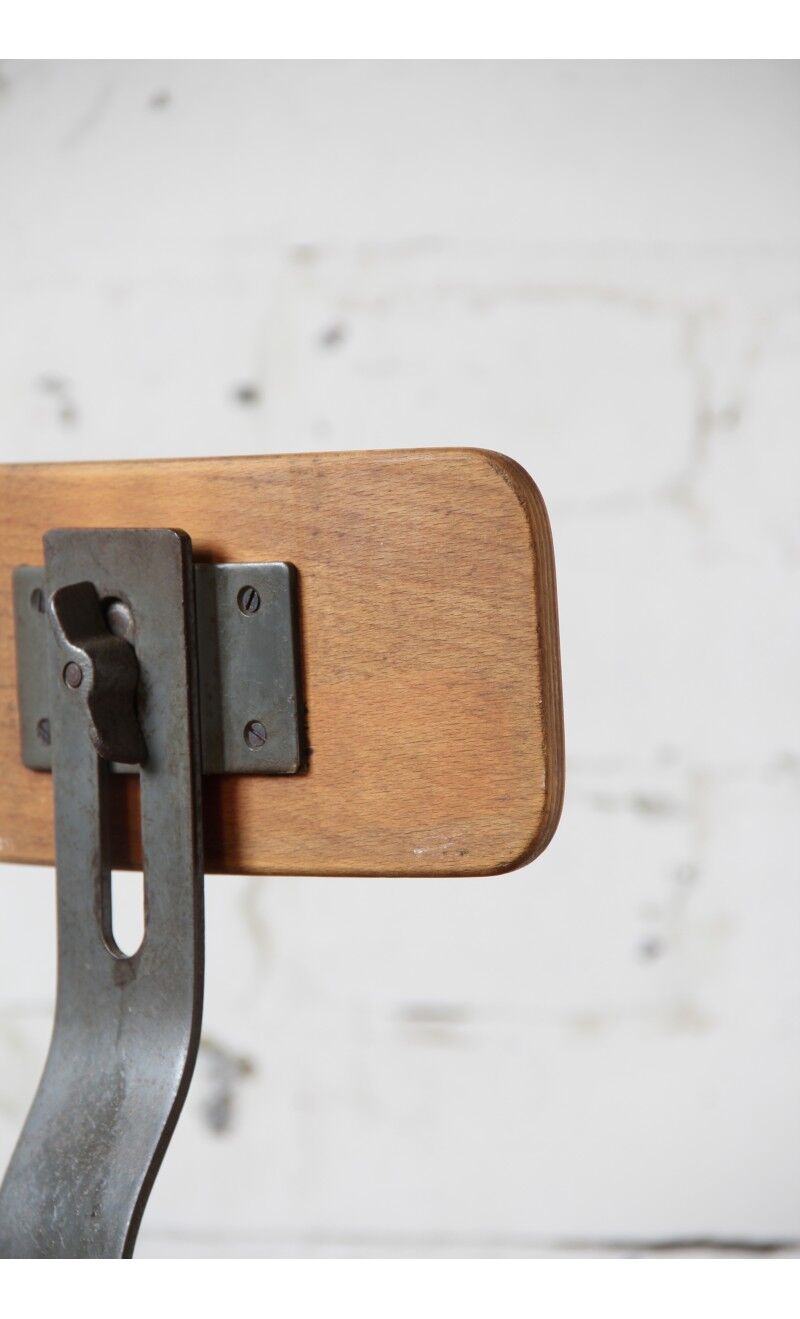 Chaise réglable "singer" avec dossier