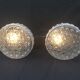 Pair of round ceiling lights